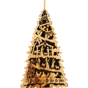 Ornamento ad Albero "Bethlehem" (Traforato)