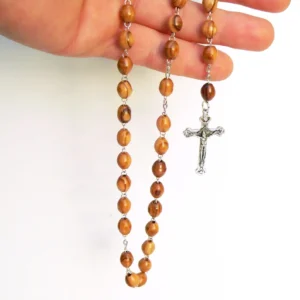 Rosario della Terra Santa – Grani in Ulivo e Terra di Gerusalemme